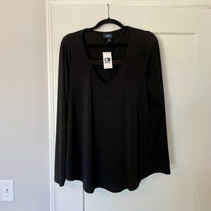 Daytrip Cut-Out Top black Women's XL new